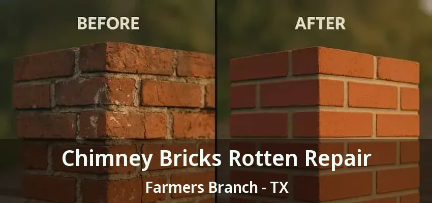 Chimney Bricks Rotten Repair Farmers Branch - TX