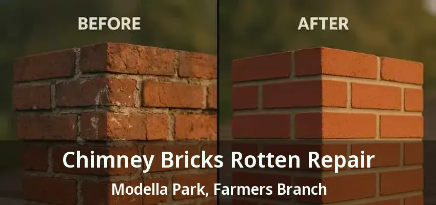 Chimney Bricks Rotten Repair Modella Park, Farmers Branch - TX