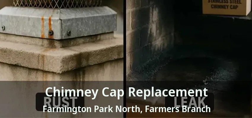 Chimney Cap Replacement Farmington Park North, Farmers Branch - TX