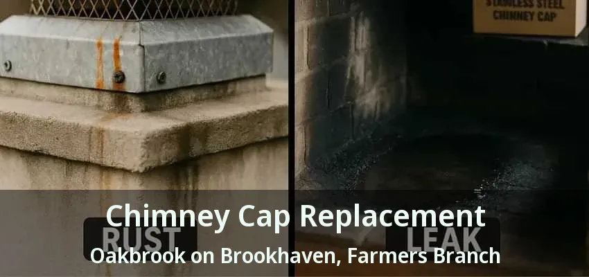 Chimney Cap Replacement Oakbrook on Brookhaven, Farmers Branch - TX