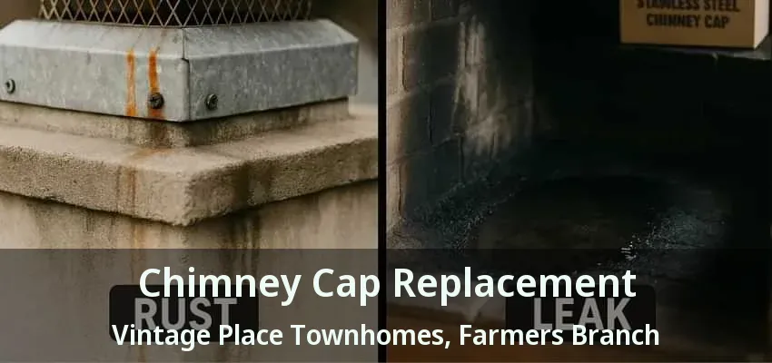 Chimney Cap Replacement Vintage Place Townhomes, Farmers Branch - TX