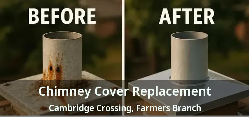 Chimney Cover Replacement Cambridge Crossing, Farmers Branch - TX
