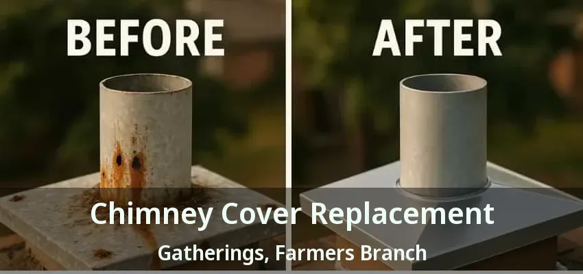 Chimney Cover Replacement Gatherings, Farmers Branch - TX