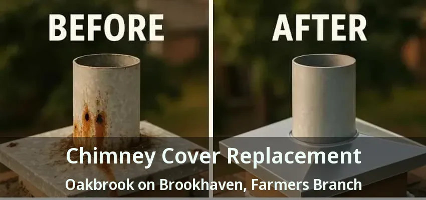 Chimney Cover Replacement Oakbrook on Brookhaven, Farmers Branch - TX