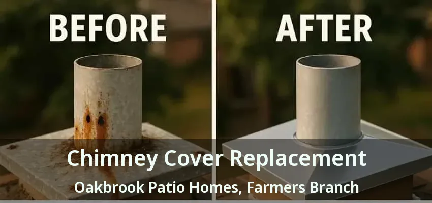 Chimney Cover Replacement Oakbrook Patio Homes, Farmers Branch - TX