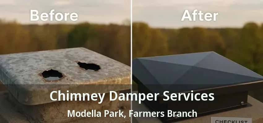 Chimney Damper Services Modella Park, Farmers Branch - TX