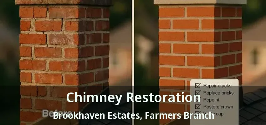 Chimney Restoration Brookhaven Estates, Farmers Branch - TX