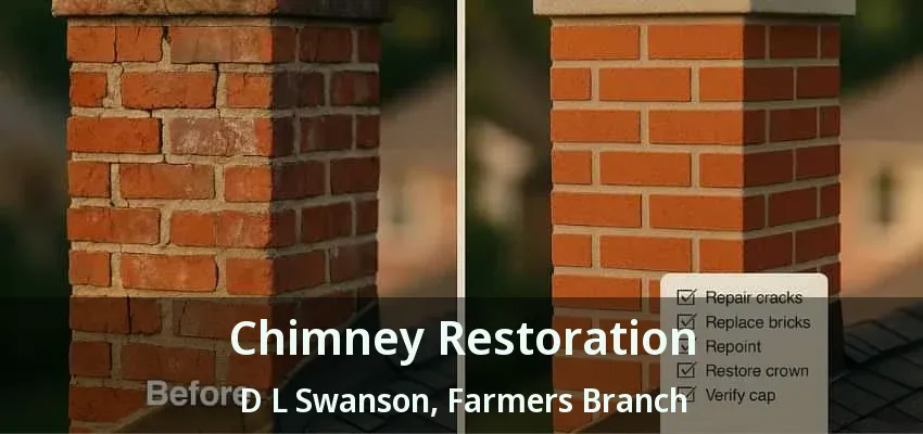 Chimney Restoration D L Swanson, Farmers Branch - TX