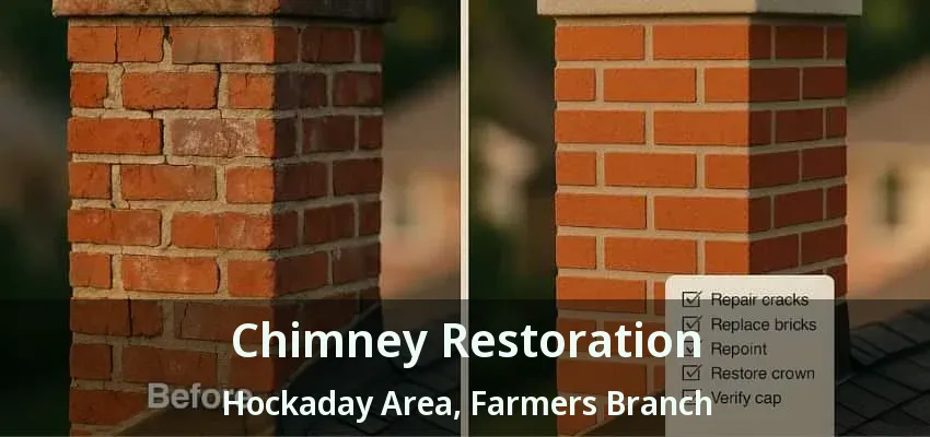 Chimney Restoration Hockaday Area, Farmers Branch - TX
