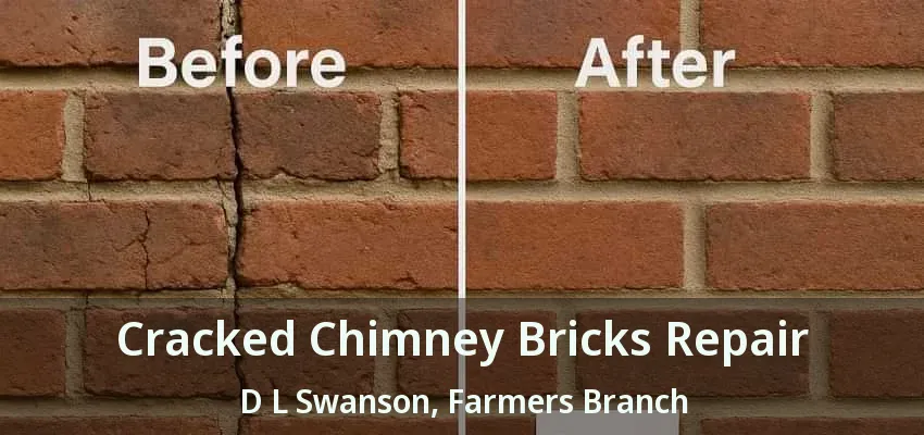 Cracked Chimney Bricks Repair D L Swanson, Farmers Branch - TX