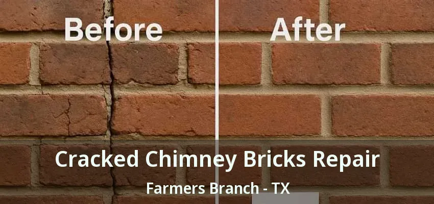 Cracked Chimney Bricks Repair Farmers Branch - TX