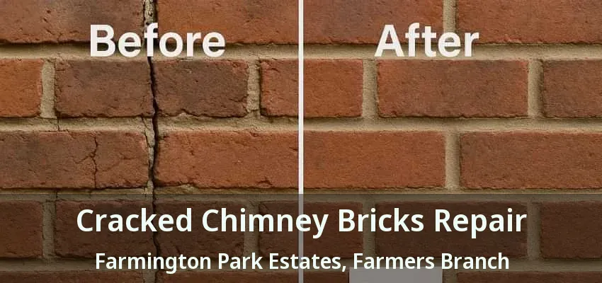 Cracked Chimney Bricks Repair Farmington Park Estates, Farmers Branch - TX