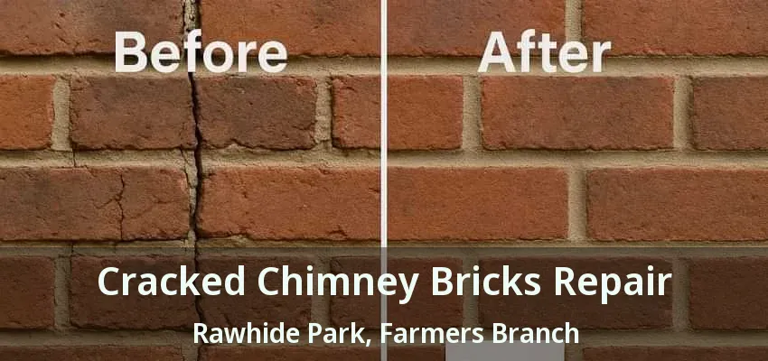 Cracked Chimney Bricks Repair Rawhide Park, Farmers Branch - TX