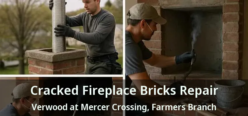 Cracked Fireplace Bricks Repair Verwood at Mercer Crossing, Farmers Branch - TX