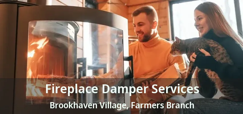 Fireplace Damper Services Brookhaven Village, Farmers Branch - TX