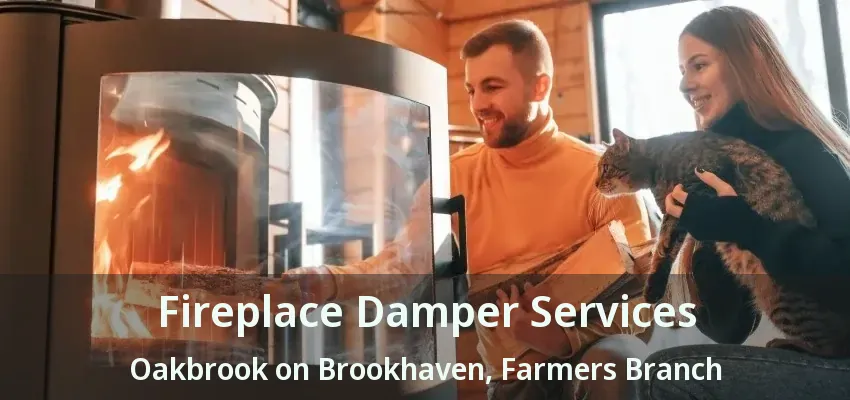 Fireplace Damper Services Oakbrook on Brookhaven, Farmers Branch - TX