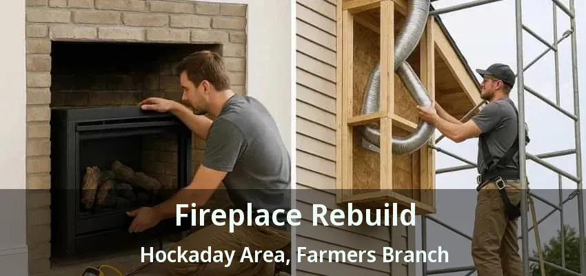Fireplace Rebuild Hockaday Area, Farmers Branch - TX