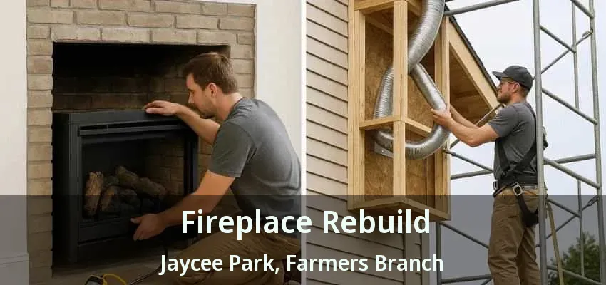 Fireplace Rebuild Jaycee Park, Farmers Branch - TX