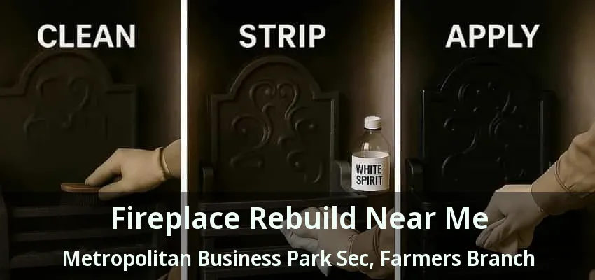 Fireplace Rebuild Near Me Metropolitan Business Park Sec, Farmers Branch - TX