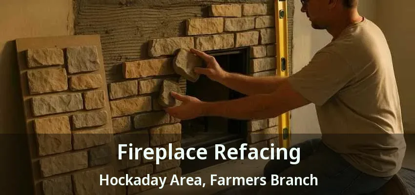 Fireplace Refacing Hockaday Area, Farmers Branch - TX