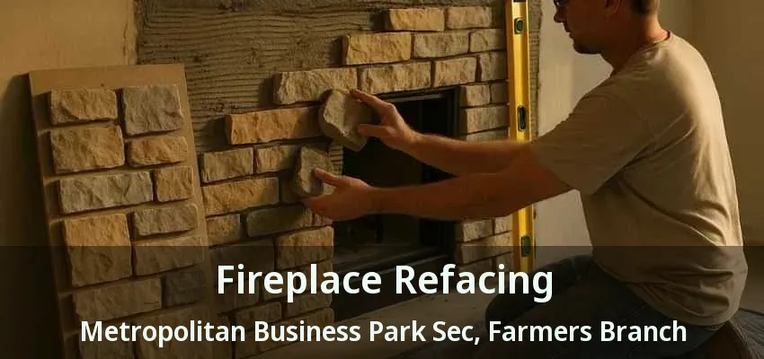 Fireplace Refacing Metropolitan Business Park Sec, Farmers Branch - TX