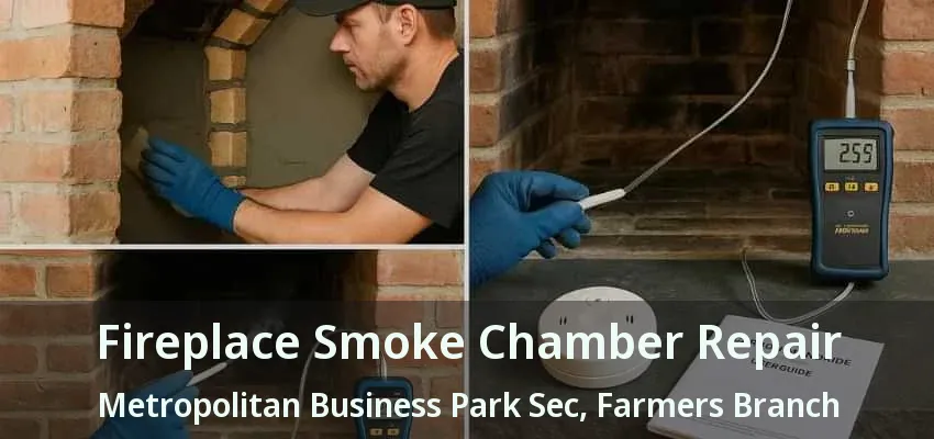 Fireplace Smoke Chamber Repair Metropolitan Business Park Sec, Farmers Branch - TX