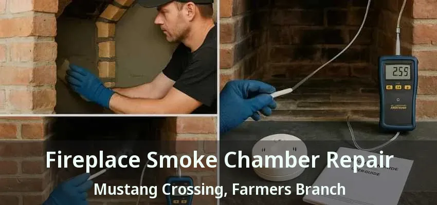 Fireplace Smoke Chamber Repair Mustang Crossing, Farmers Branch - TX