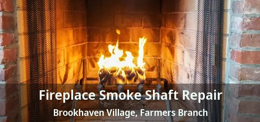 Fireplace Smoke Shaft Repair Brookhaven Village, Farmers Branch - TX