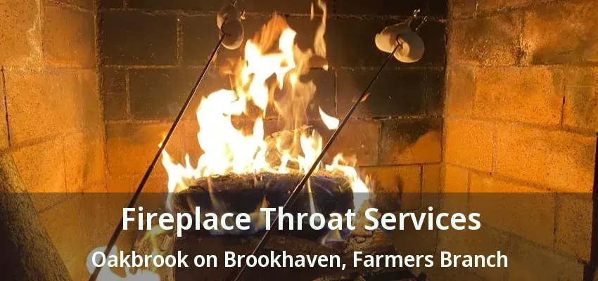 Fireplace Throat Services Oakbrook on Brookhaven, Farmers Branch - TX