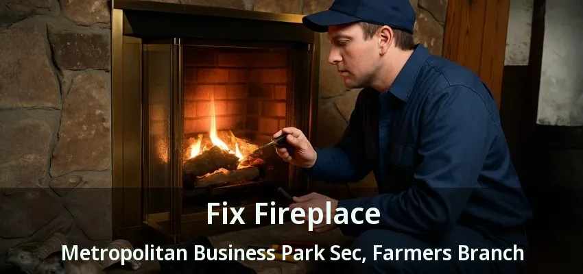 Fix Fireplace Metropolitan Business Park Sec, Farmers Branch - TX