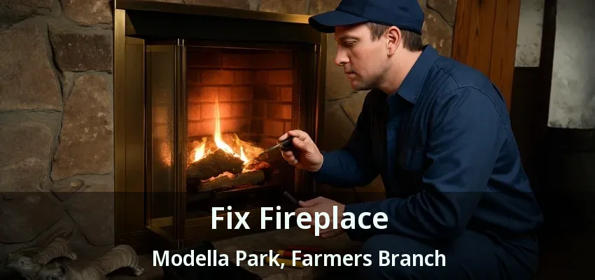 Fix Fireplace Modella Park, Farmers Branch - TX