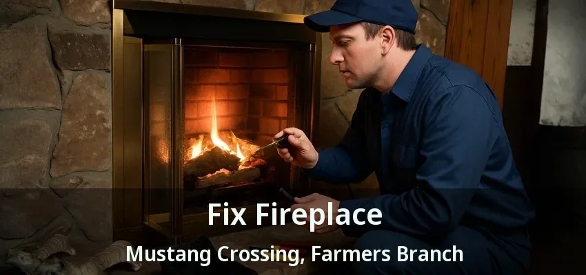 Fix Fireplace Mustang Crossing, Farmers Branch - TX