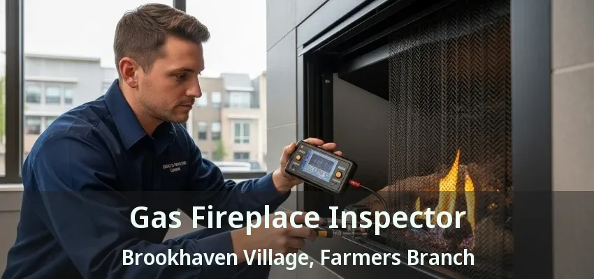 Gas Fireplace Inspector Brookhaven Village, Farmers Branch - TX