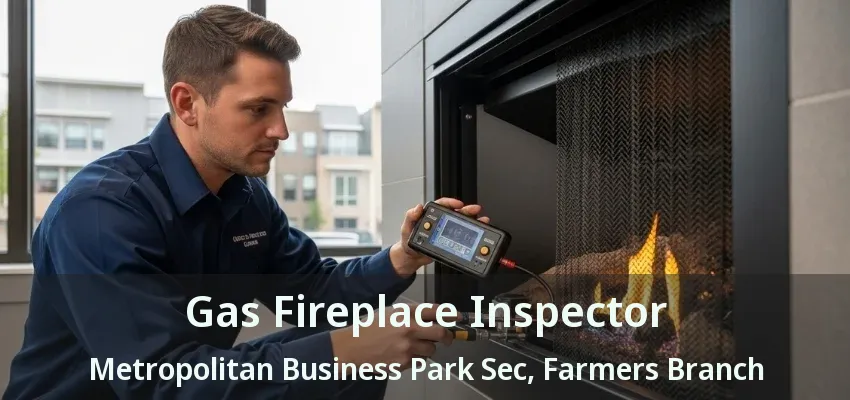 Gas Fireplace Inspector Metropolitan Business Park Sec, Farmers Branch - TX