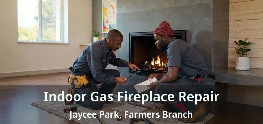 Indoor Gas Fireplace Repair Jaycee Park, Farmers Branch - TX
