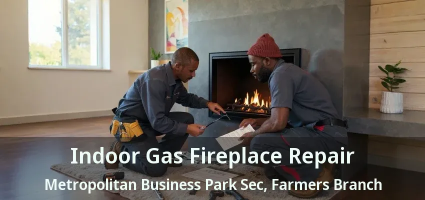 Indoor Gas Fireplace Repair Metropolitan Business Park Sec, Farmers Branch - TX