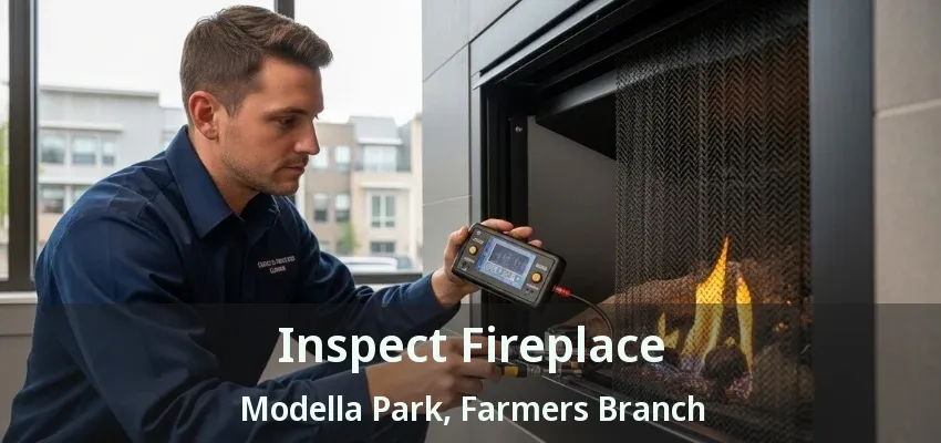 Inspect Fireplace Modella Park, Farmers Branch - TX