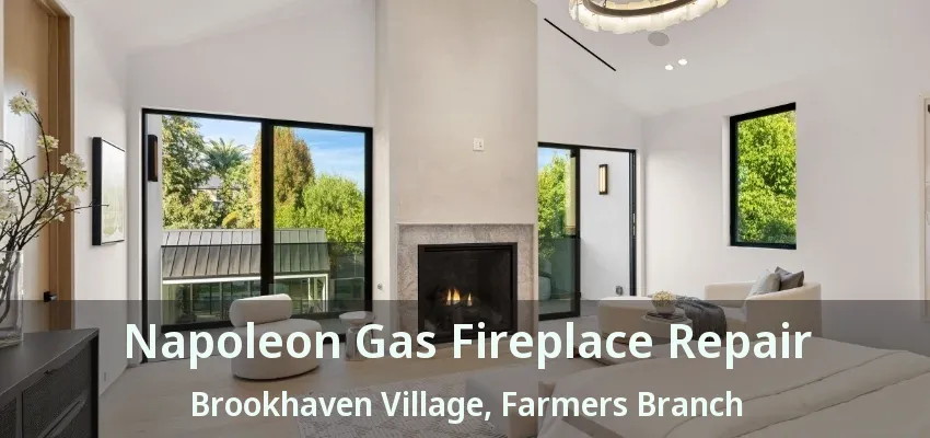 Napoleon Gas Fireplace Repair Brookhaven Village, Farmers Branch - TX