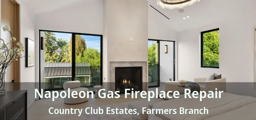 Napoleon Gas Fireplace Repair Country Club Estates, Farmers Branch - TX
