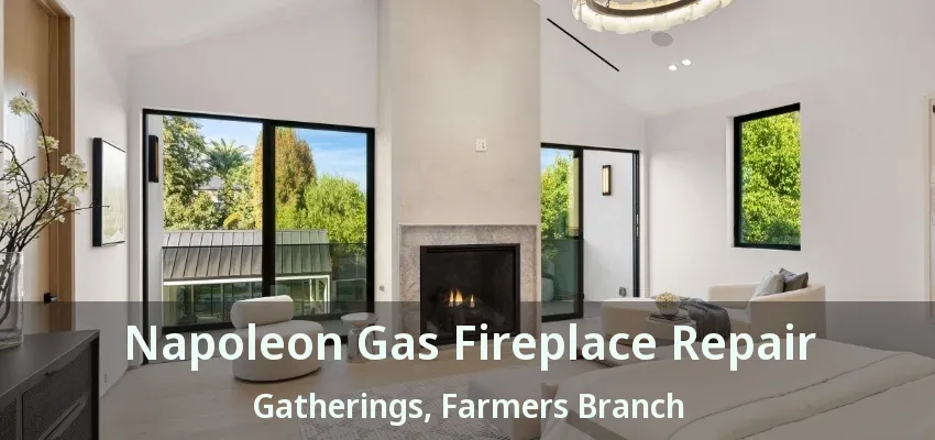 Napoleon Gas Fireplace Repair Gatherings, Farmers Branch - TX