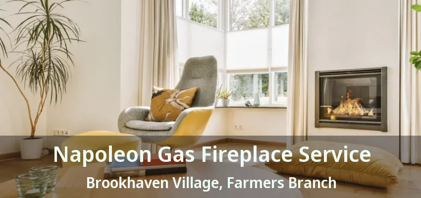 Napoleon Gas Fireplace Service Brookhaven Village, Farmers Branch - TX