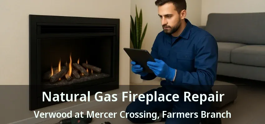 Natural Gas Fireplace Repair Verwood at Mercer Crossing, Farmers Branch - TX