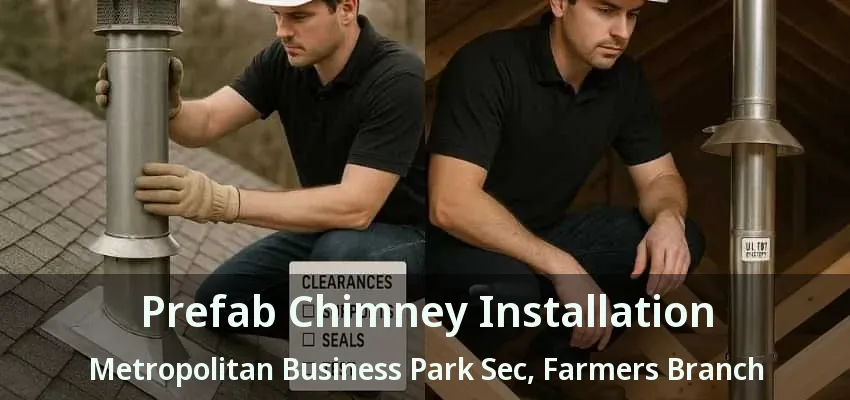 Prefab Chimney Installation Metropolitan Business Park Sec, Farmers Branch - TX