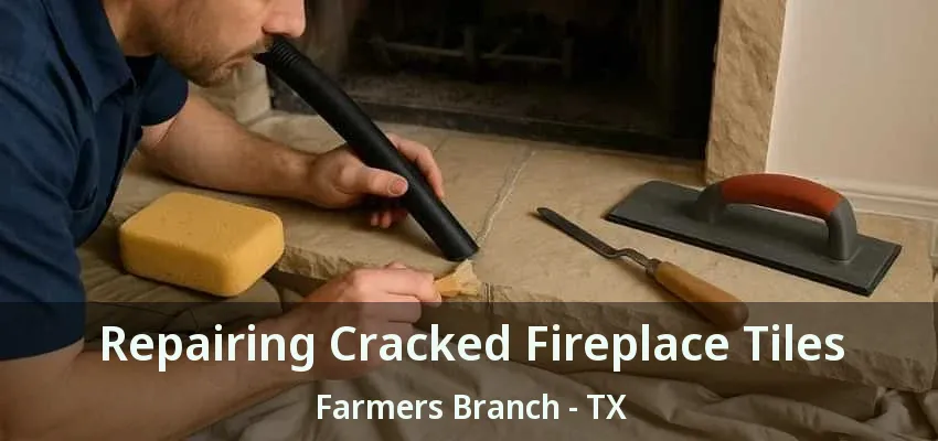 Repairing Cracked Fireplace Tiles Farmers Branch - TX