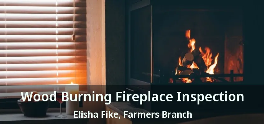 Wood Burning Fireplace Inspection Elisha Fike, Farmers Branch - TX