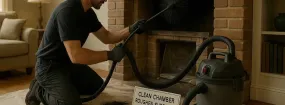 Fireplace Smoke Chamber Repair Brookhaven Village, Farmers Branch